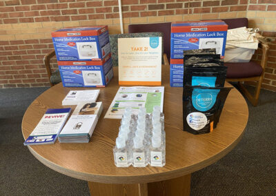 drug take back event at Mason site