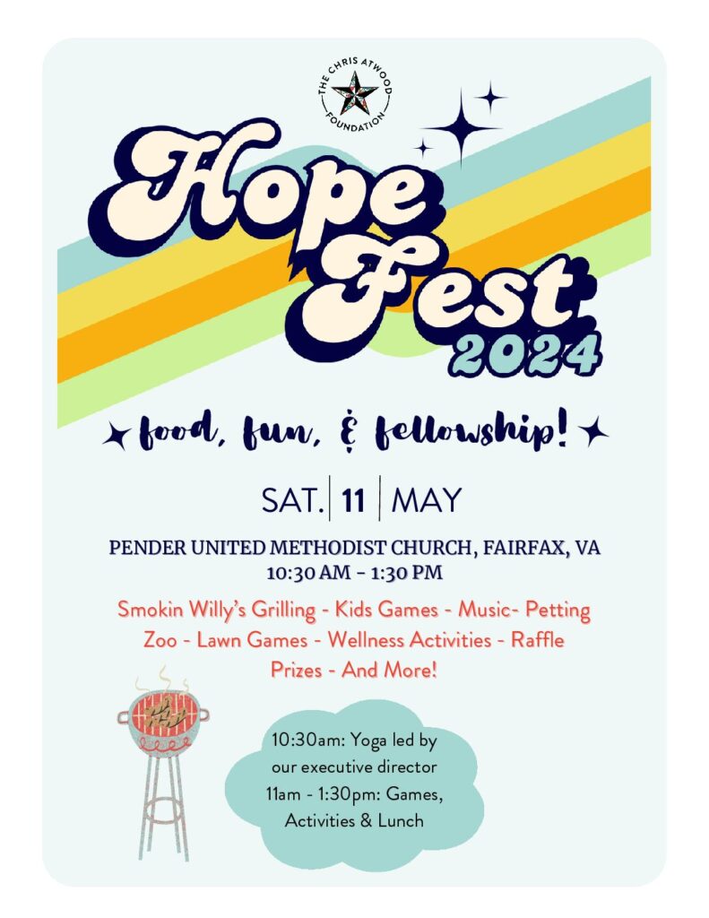 HopeFest Flyer Print Positive Messaging Matters Flier
