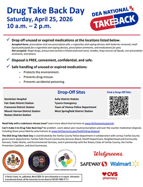 Drug Take Back Flyer